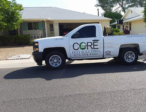 Core Pest Control Service Vehicle