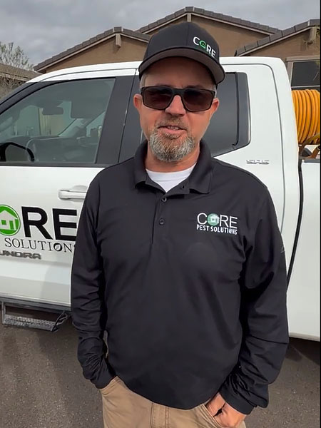 John Saxton - Owner of Core Pest Solutions John Saxton - Owner of Core Pest Solutions